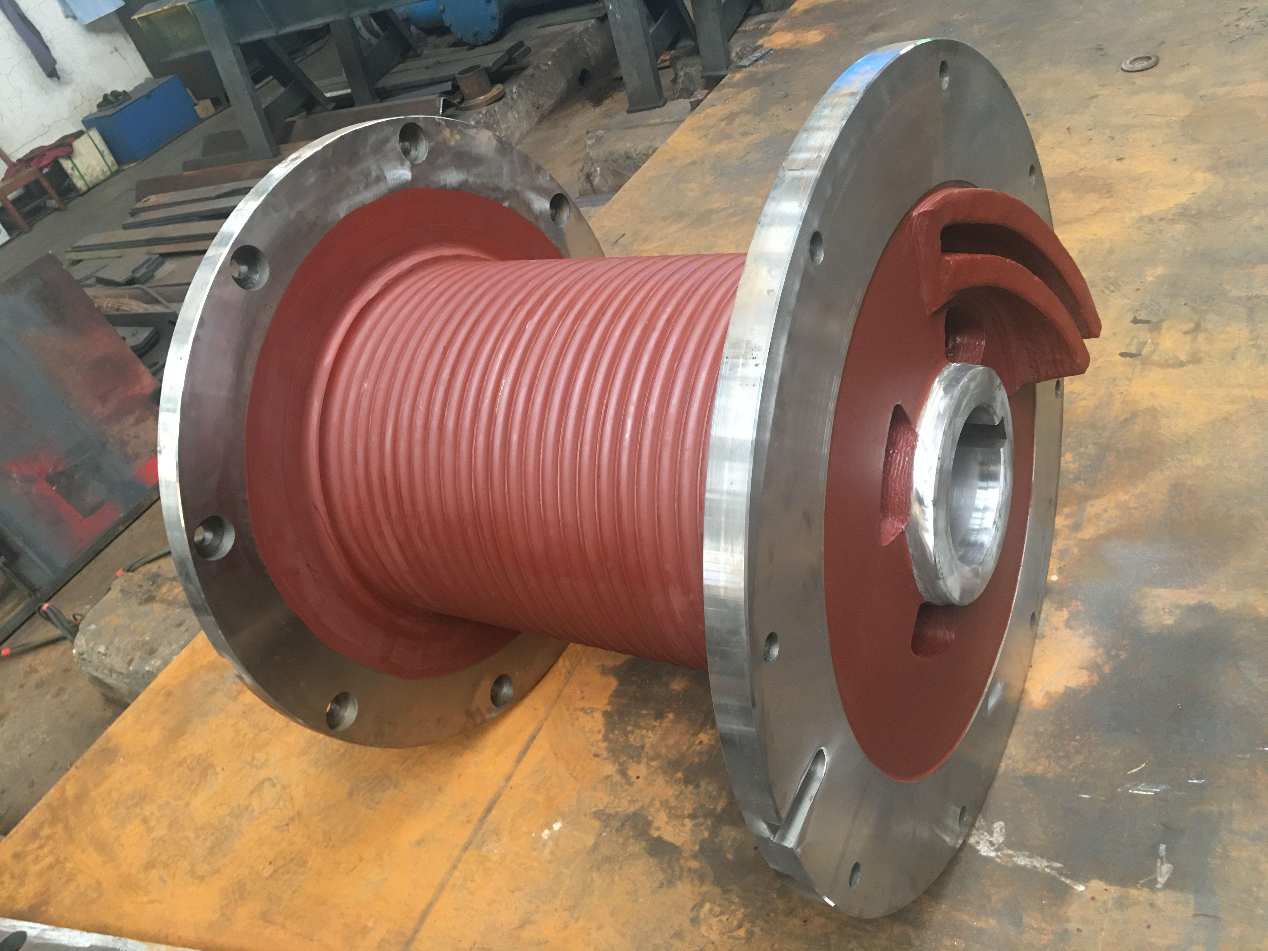 Grooved Wire Rope Drum Body - Winch Drum Core.jpg