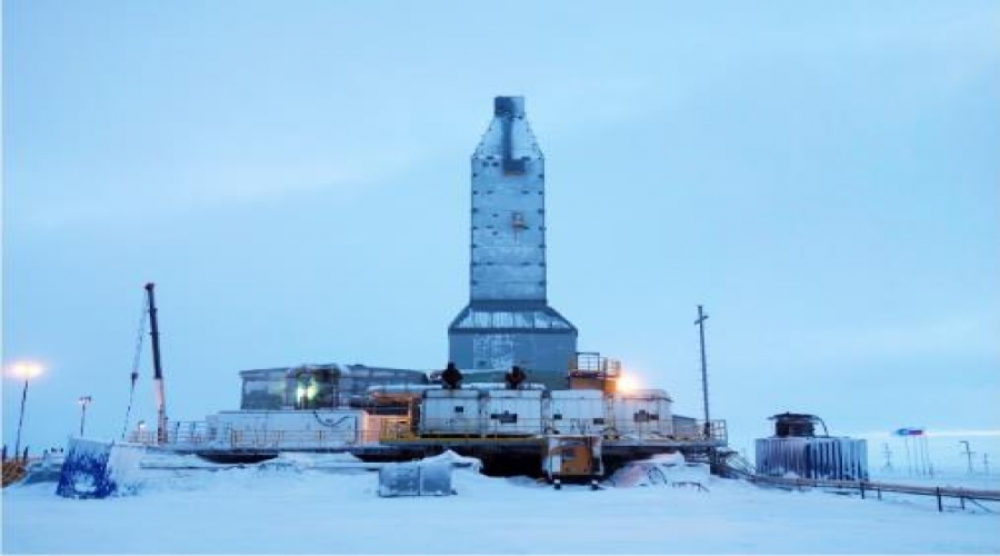 2000HP arctic rig in Yamal