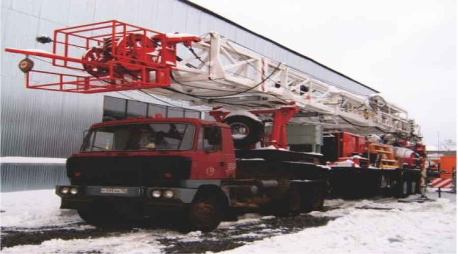 500HP truck-mounted rig in Russia